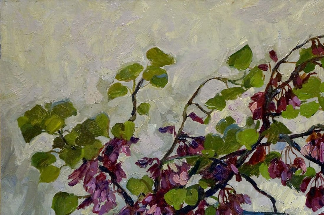 Oil painting Crimson Ostanny Galina Afanasyevna - 3