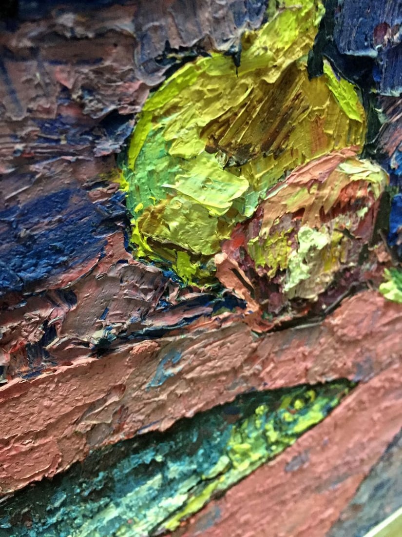 Oil painting Herring, bread and onions Turovsky Anatoly Saulovich - 10