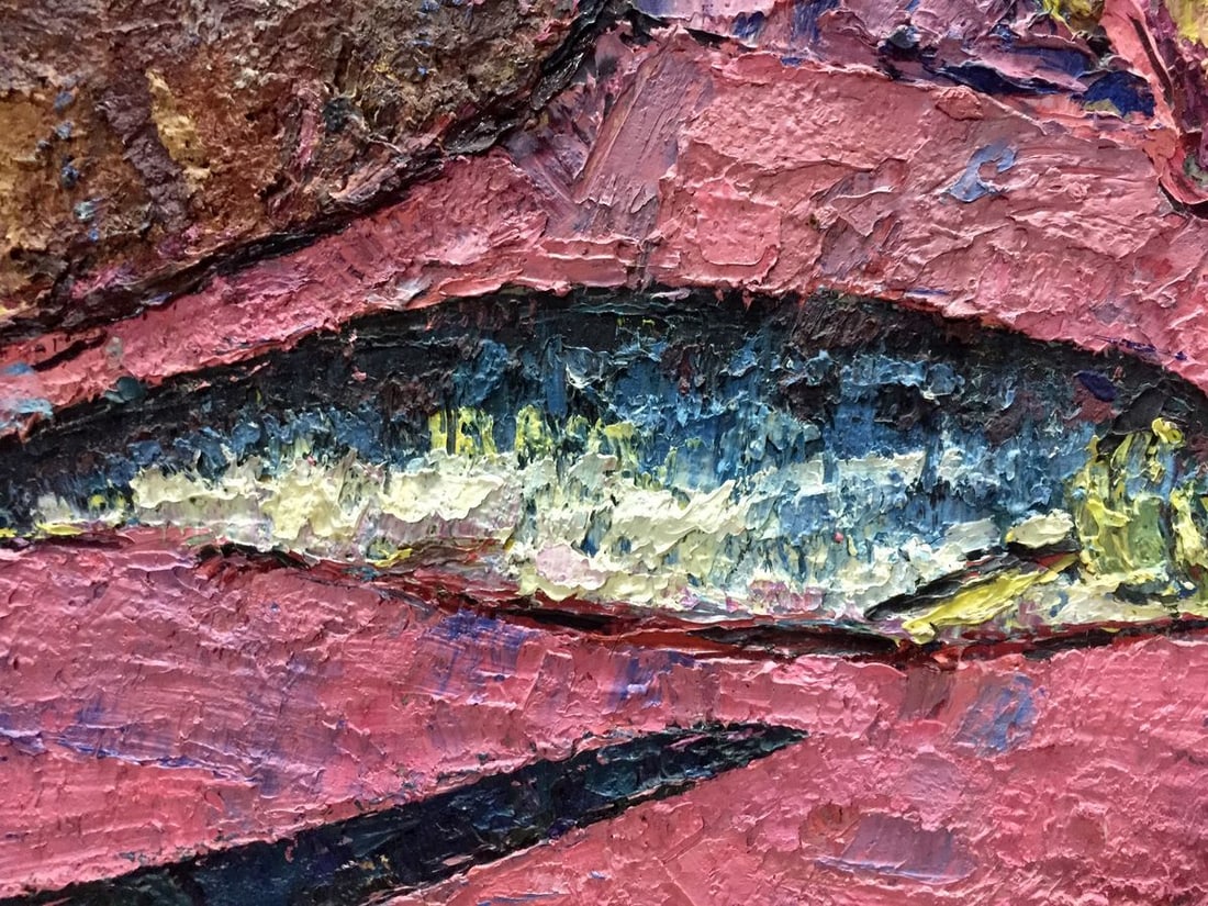 Oil painting Herring, bread and onions Turovsky Anatoly Saulovich - 6