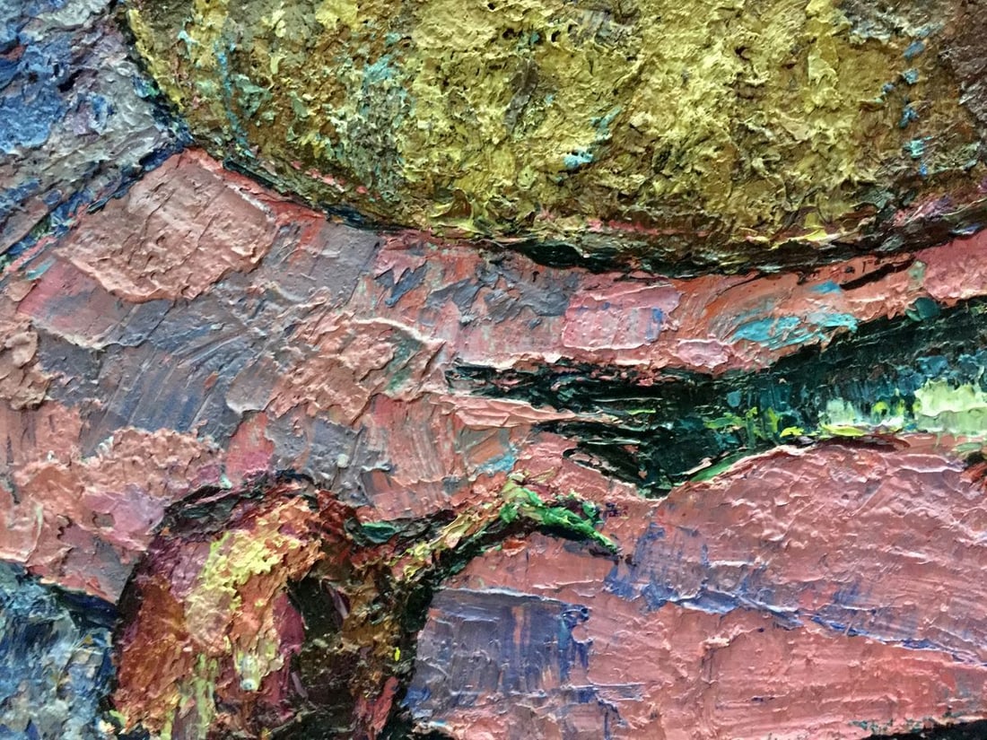 Oil painting Herring, bread and onions Turovsky Anatoly Saulovich - 7