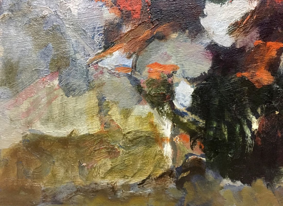 Abstract oil painting Sentiment Zhurakovsky Victor Petrovich - 2