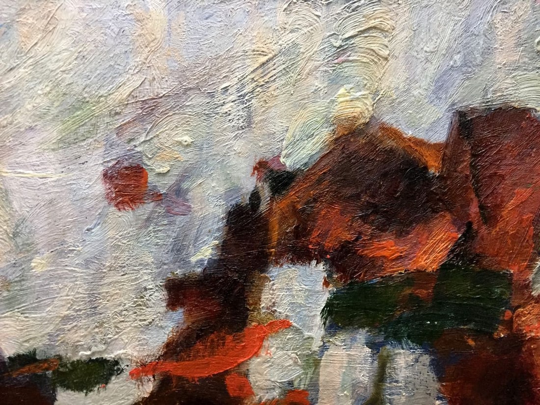 Abstract oil painting Sentiment Zhurakovsky Victor Petrovich - 6