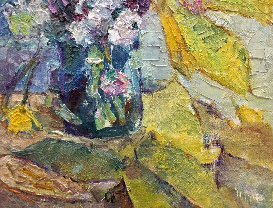 Oil painting Flowers Dovgalevskaya Vera Veniaminovna - 6