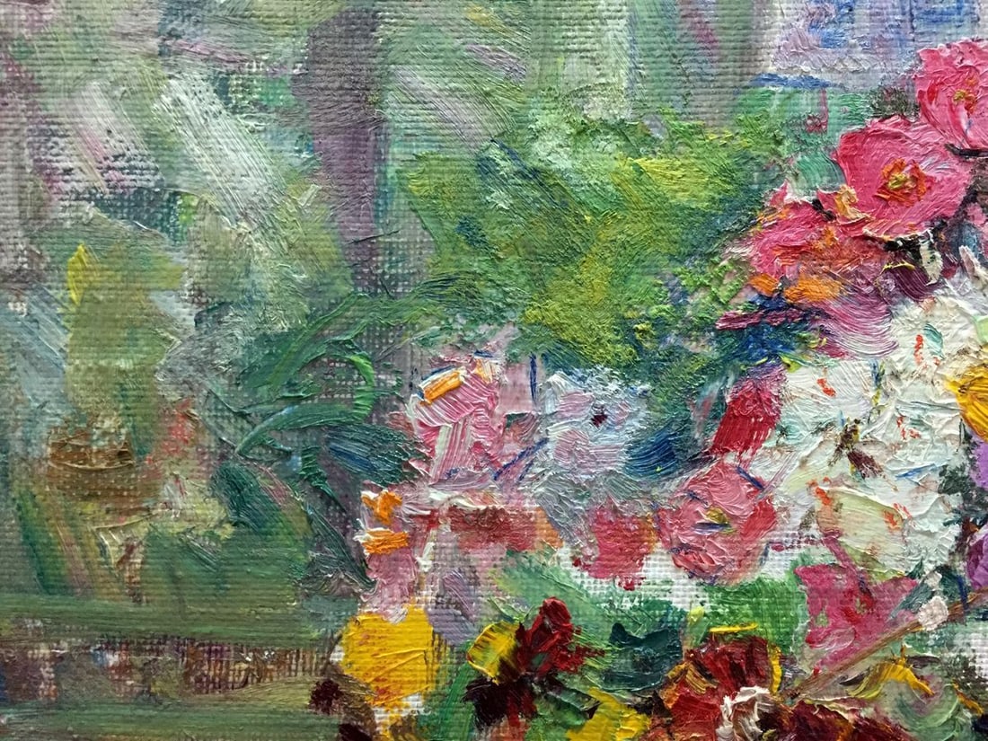 Oil painting Lilac Dovgalevskaya Vera Veniaminovna - 2