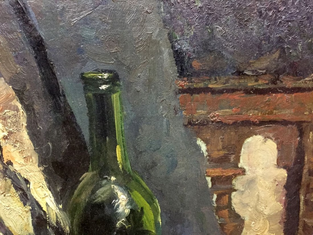 Oil painting Still life with bagels Khorov Alexander - 3