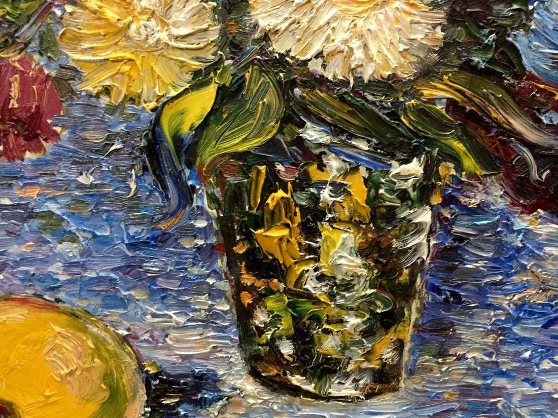 Oil painting Bouquet Andreii Dmitrievich Chegodaev - 4