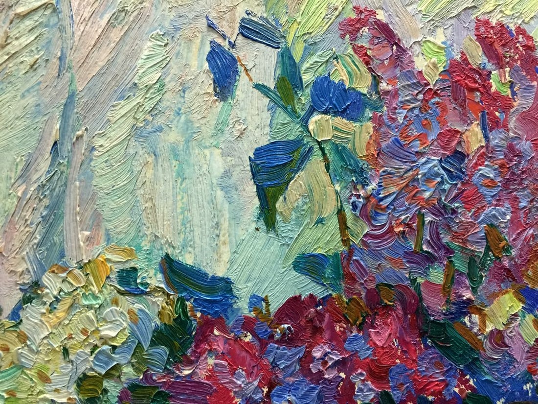 Oil painting Flowers Chegodar Vasily Dmitrievich - 2