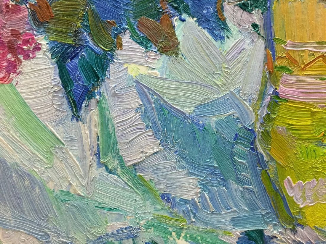 Oil painting Flowers Chegodar Vasily Dmitrievich - 7