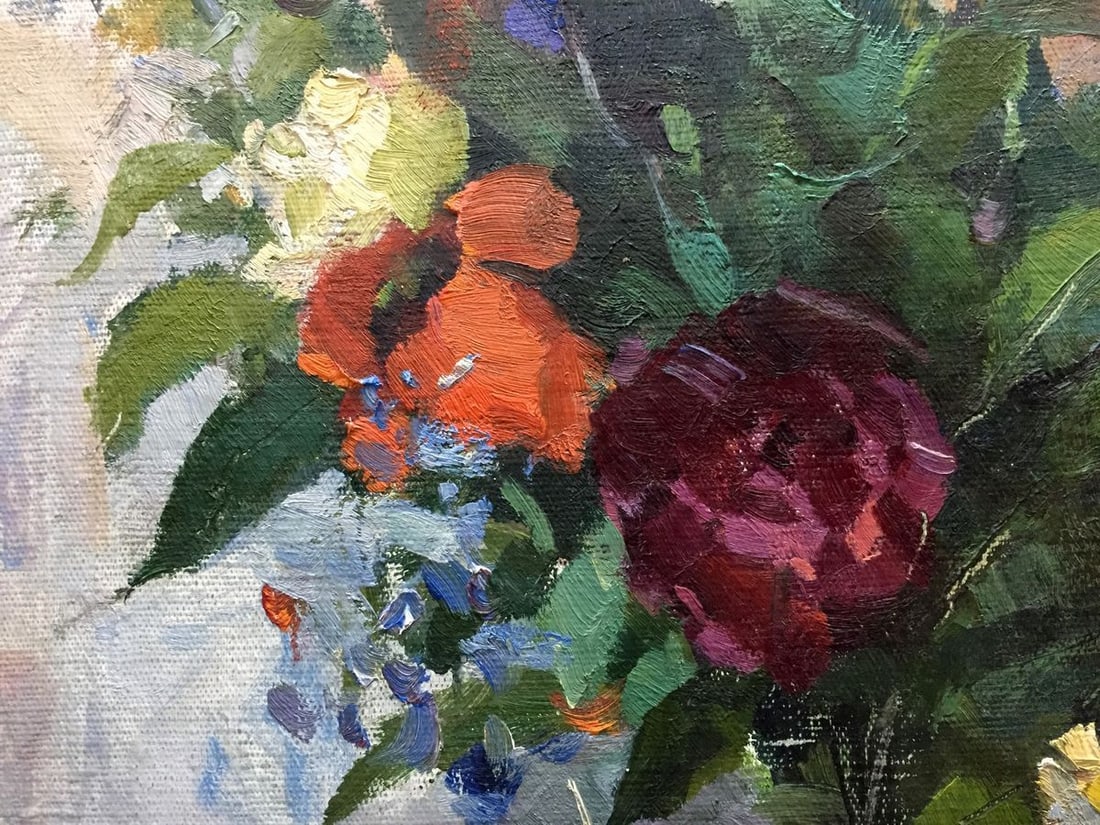 Oil painting Still life Leonid Alexandrovich Tishkov - 6