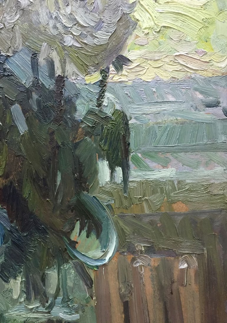 Oil painting Etude Zhezher Anatoly Mikhailovich - 5