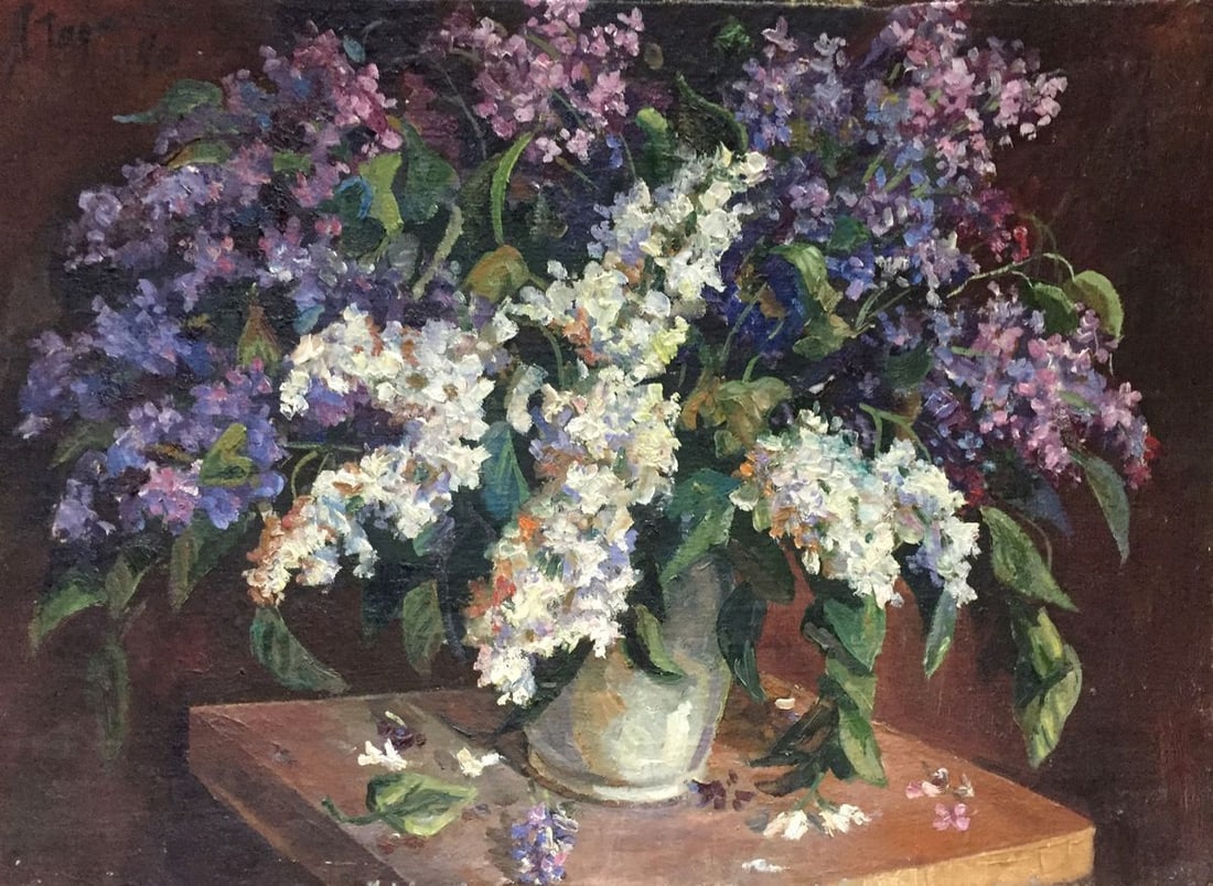 Oil painting Still life Tarasenko Alexander Petrovich: Title: Oil painting Still life Tarasenko Alexander Petrovich Description: No.Vern 197