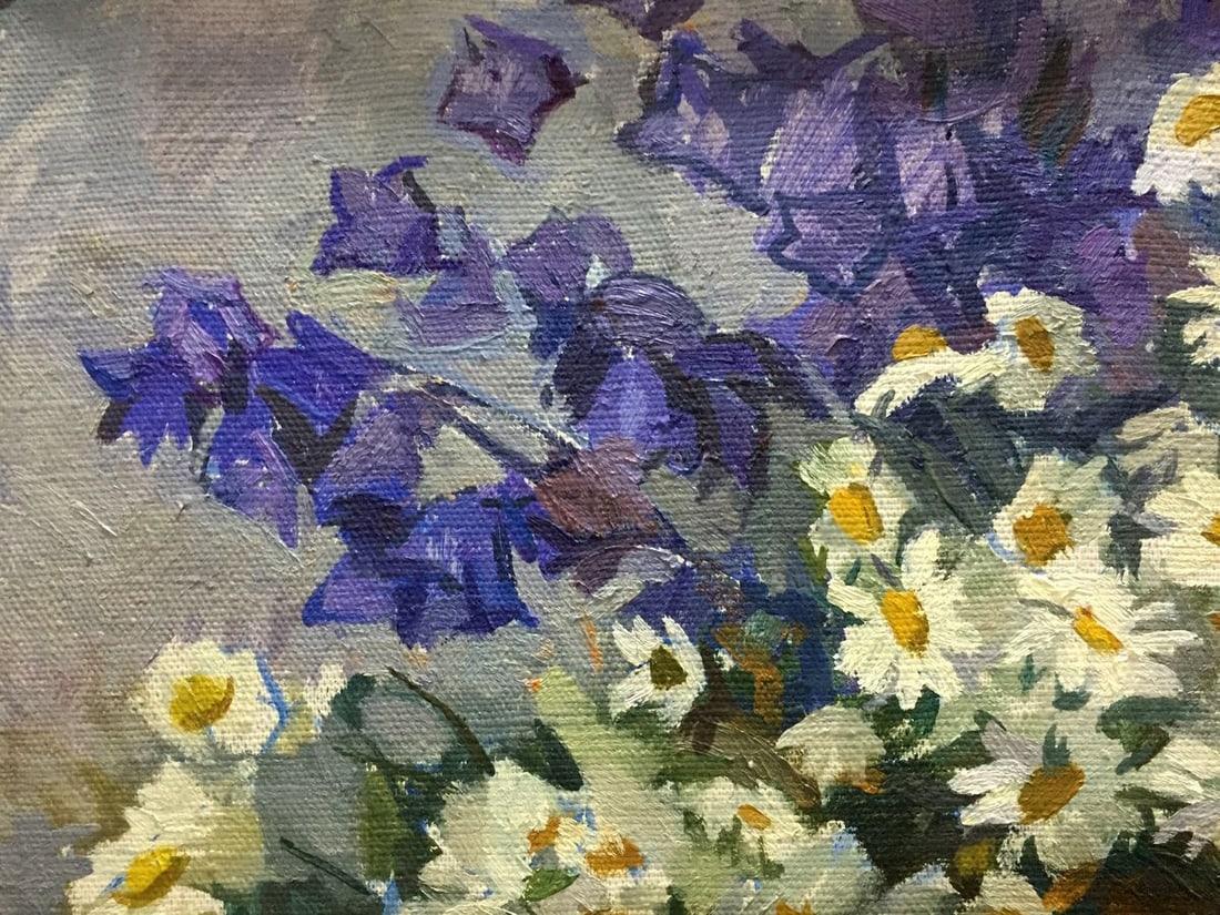 Oil painting Camomile Yukhno-Gurevich Anna Meerovna - 2