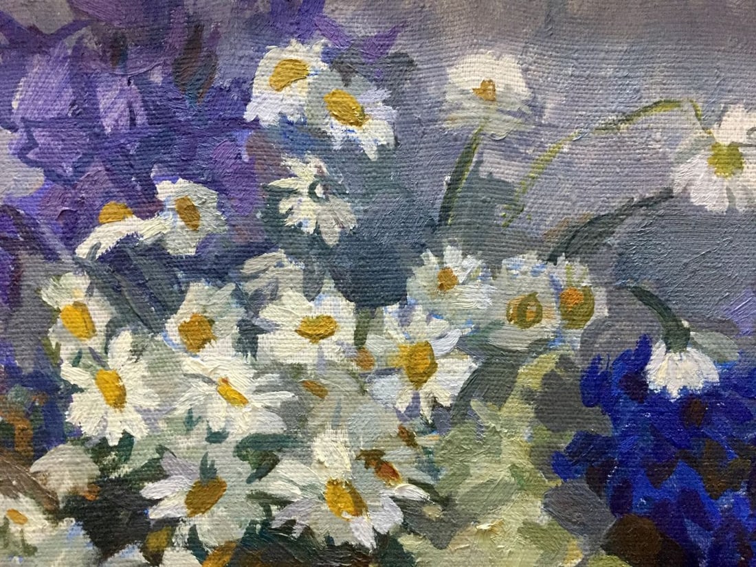 Oil painting Camomile Yukhno-Gurevich Anna Meerovna - 3