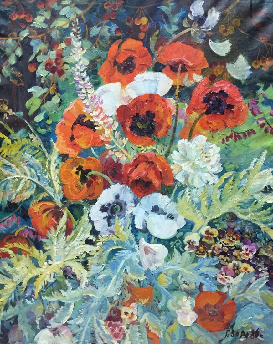 Oil painting May G. Zora: Title: Oil painting May G. Zora Description: No.Vern 228