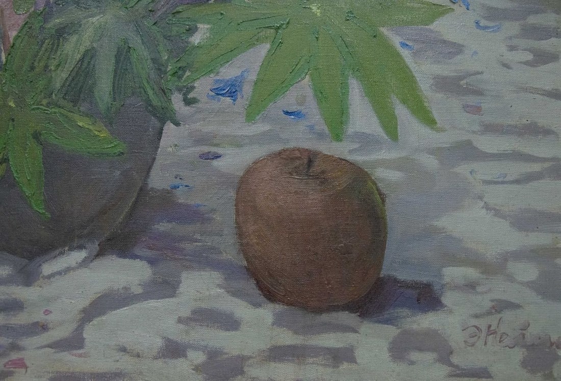 Oil painting Bouquet of autumn flowers - 4