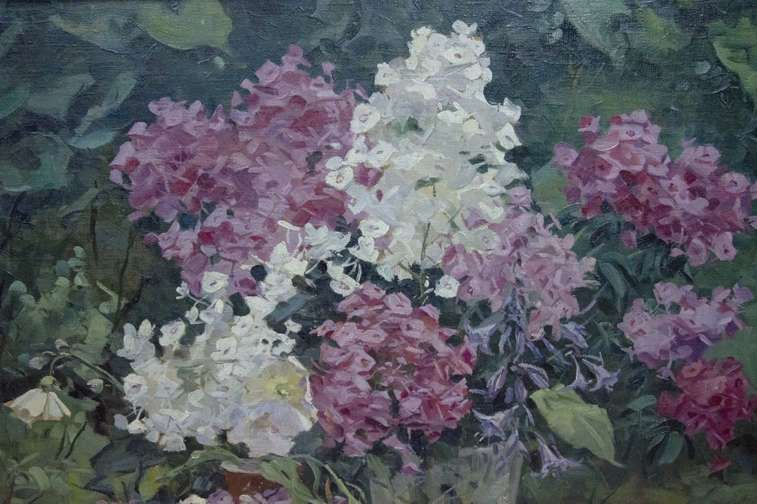 Oil painting Lilac - 2