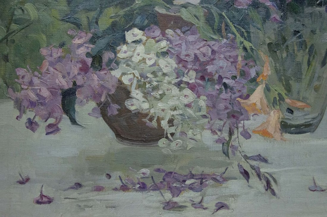 Oil painting Lilac - 4