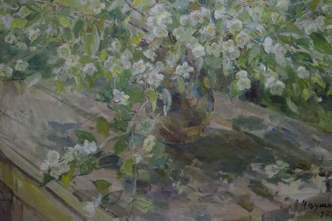 Oil painting Flowers Naumova Tamara Sergeevna - 5