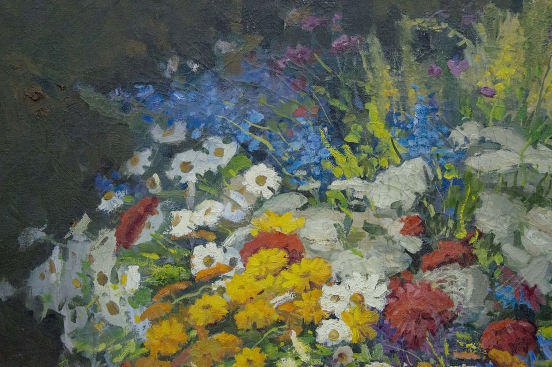 Oil painting Flowers Zhugan Vladimir Alexandrovich - 3