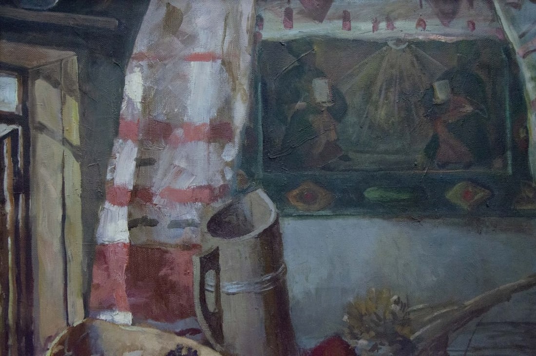 Oil painting Apple saved Shevchenko Ivan Ivanovich - 2