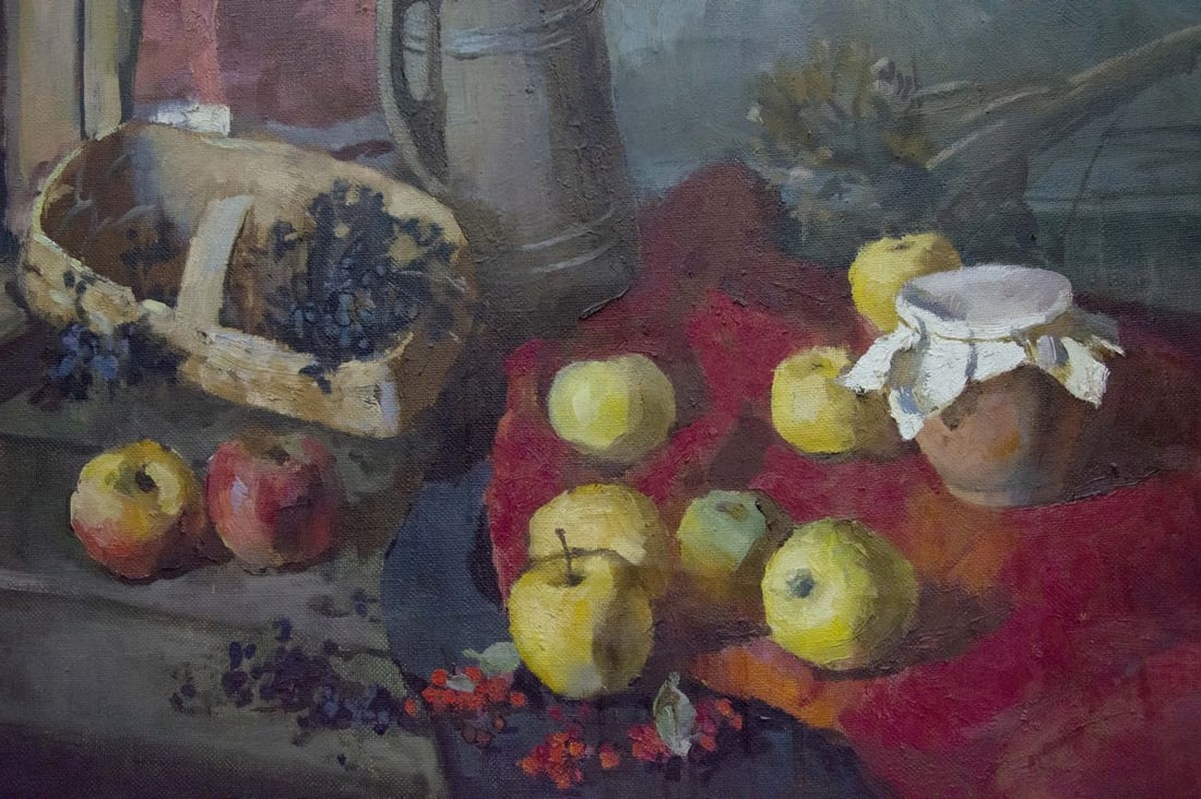 Oil painting Apple saved Shevchenko Ivan Ivanovich - 3