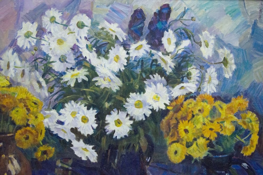 Oil painting Flowers Krymov O. - 2