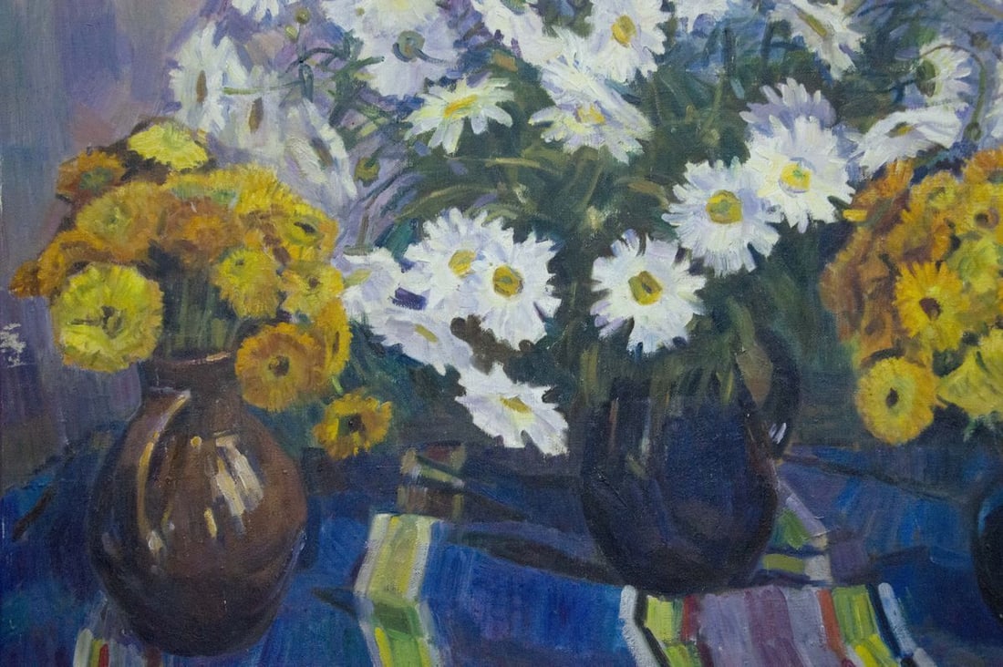 Oil painting Flowers Krymov O. - 4