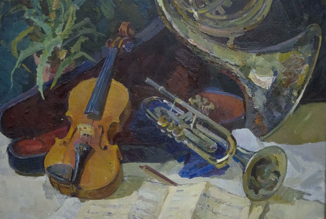 Oil painting Desktop Kerzhner Efim Aleksandrovich - 4