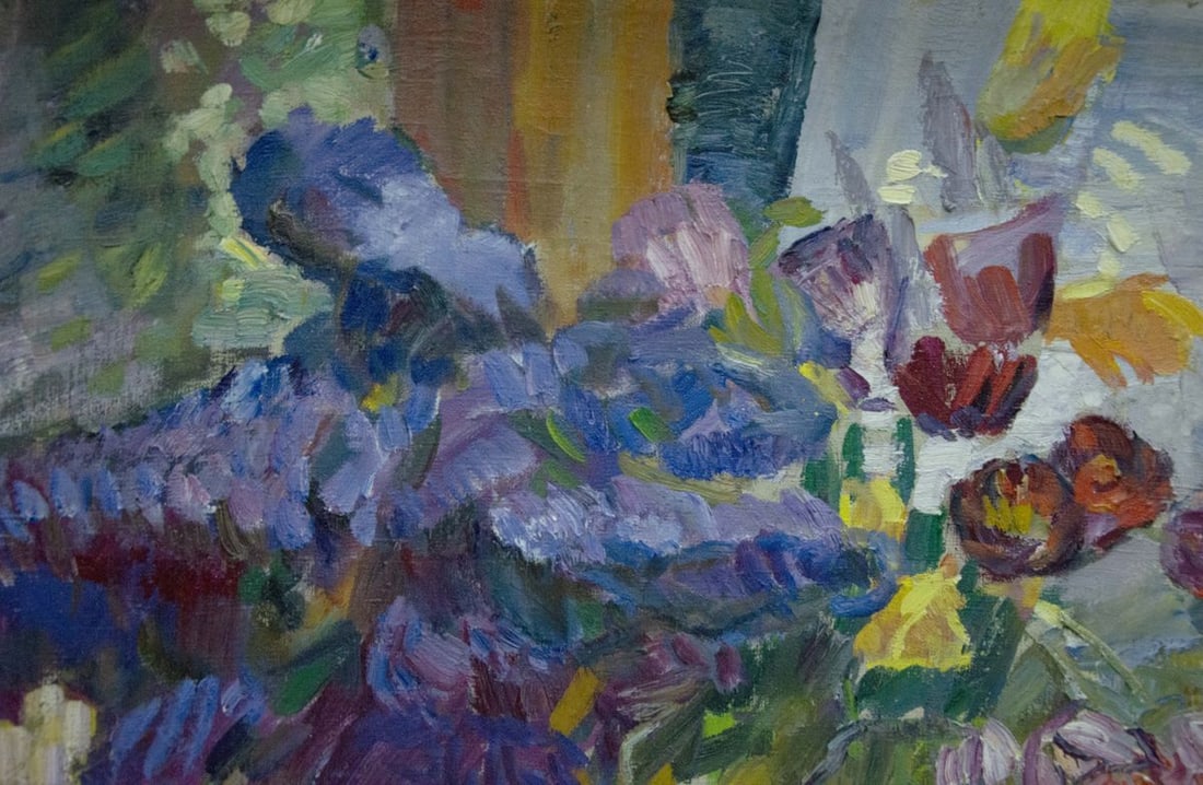 Oil painting Flowers by the window Tkachenko Andrey Zinovievich - 5