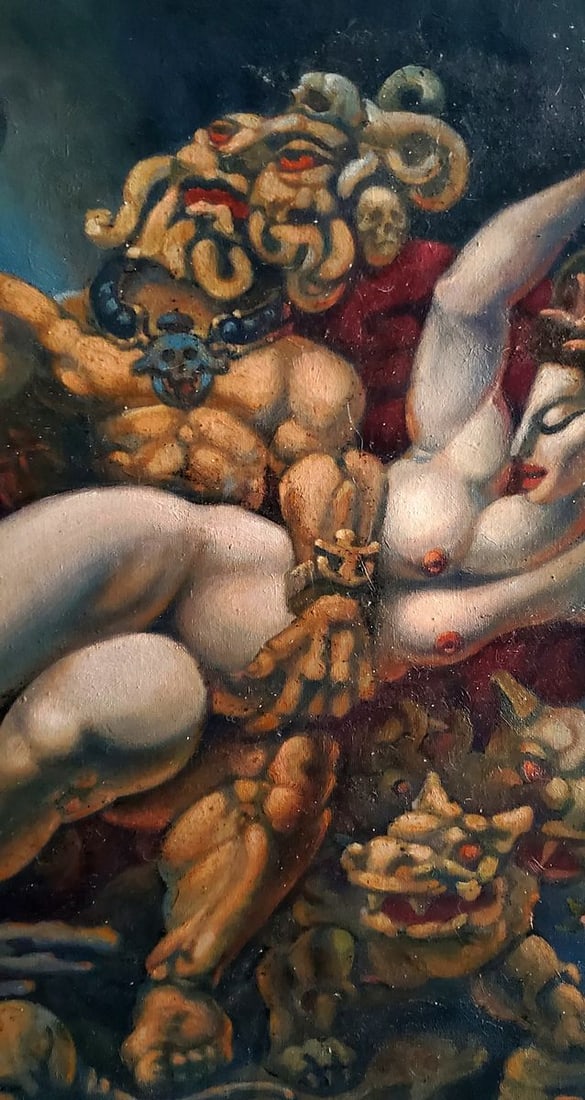 Oil painting The Abduction of Proserpina Daniil Litvinov - 3