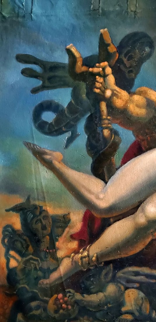 Oil painting The Abduction of Proserpina Daniil Litvinov - 4