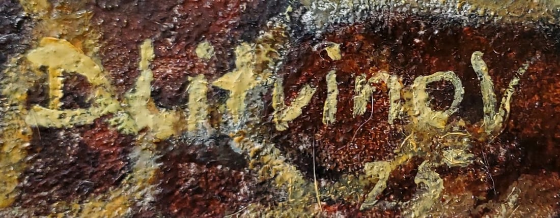 Oil painting Ancient Sea Visions Daniil Litvinov - 13