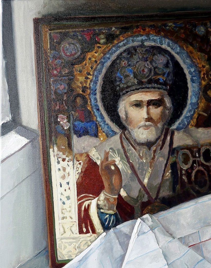 Oil painting Amen Varvarov Anatoly Viktorovich - 2