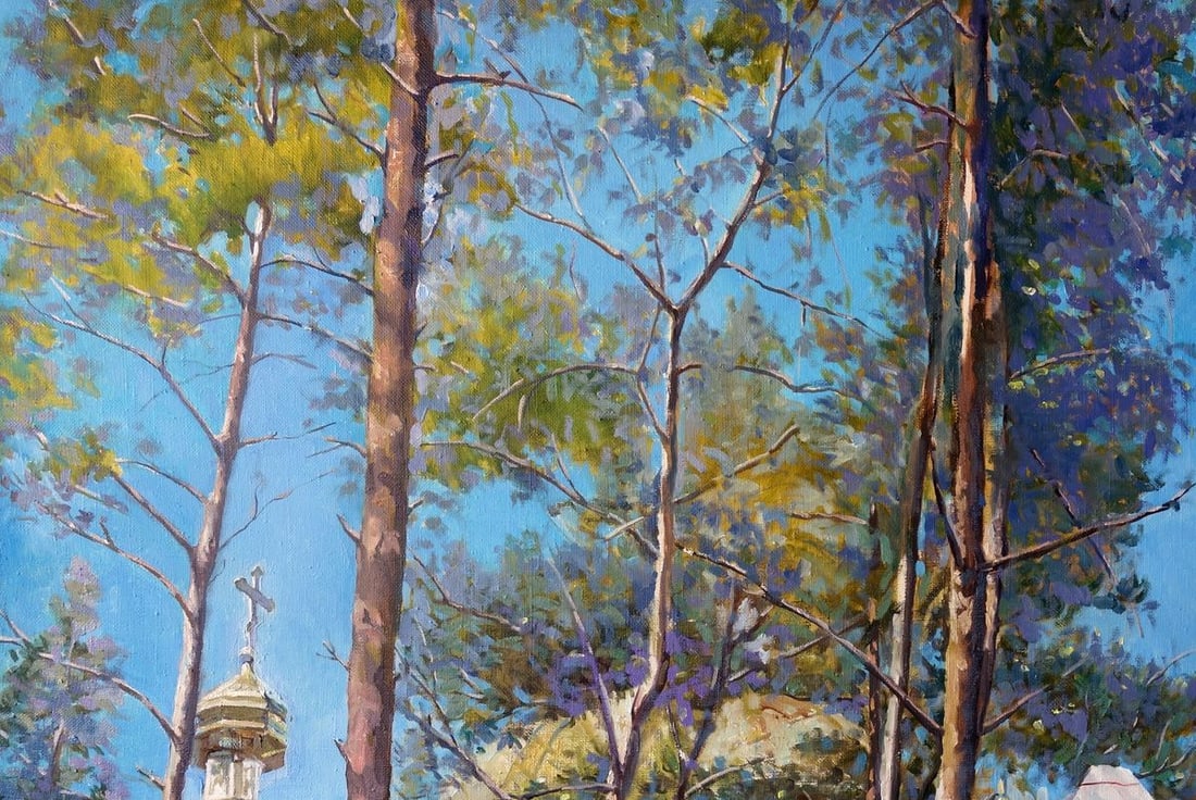 Oil painting Good news Varvarov Anatoly Viktorovich - 4