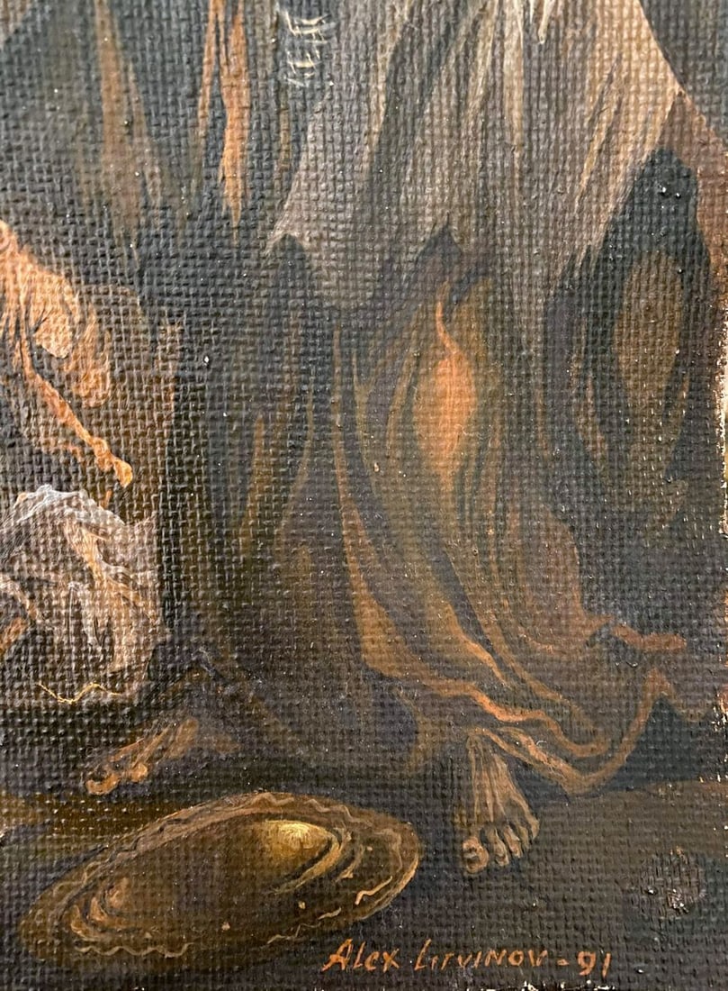 Oil painting Saint Sebastian Alexander Arkadievich Litvinov - 2