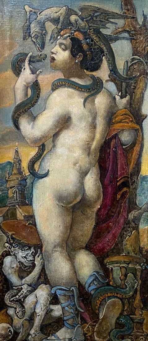 Oil painting Princess portrait Litvinov Oleg Arkad'yevich: Title: Oil painting Princess portrait Litvinov Oleg Arkad'yevich Description: No.Litv 426 *** ABOUT THIS PAINTING *** * TITLE: "Princess portrait" * ARTISTS: Litvinov Oleg Arkad'yevich * SIZE: 18x42 c