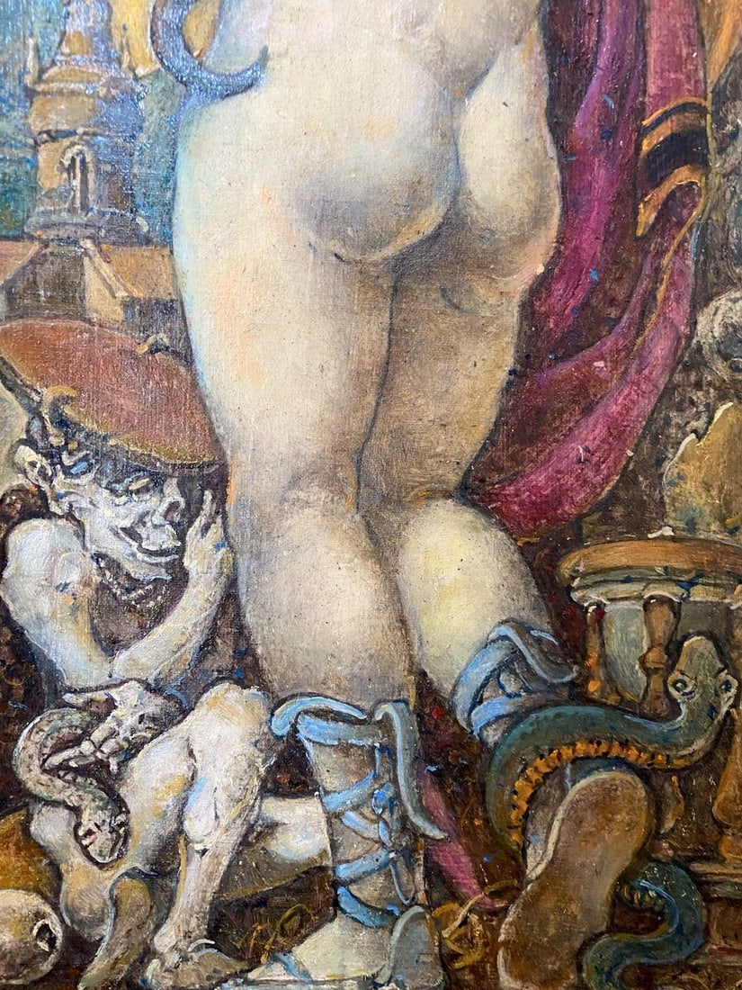 Oil painting Princess portrait Litvinov Oleg Arkad'yevich - 2