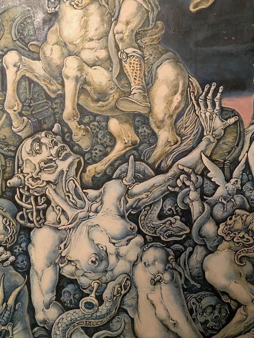 Oil painting Destruction Litvinov Oleg Arkad'yevich - 6