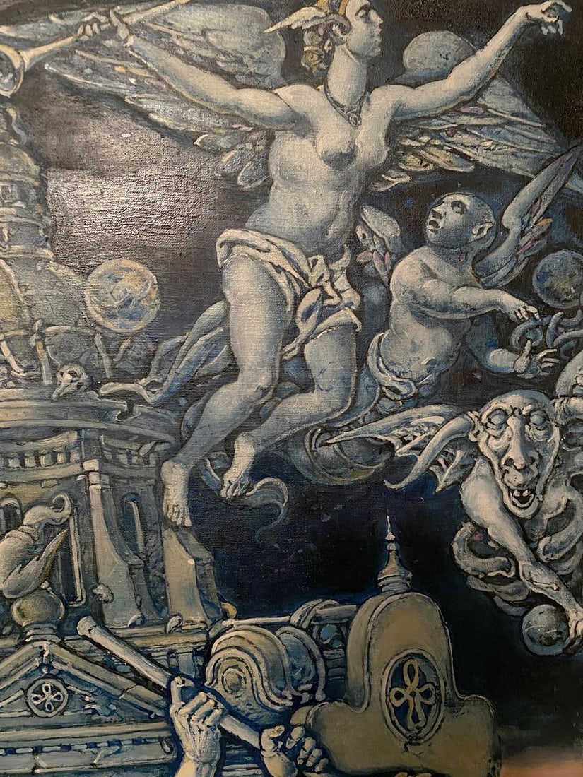 Oil painting Destruction Litvinov Oleg Arkad'yevich - 2