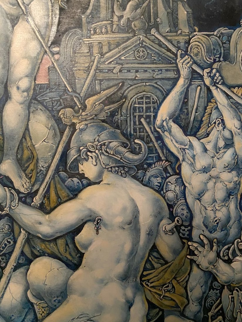 Oil painting Destruction Litvinov Oleg Arkad'yevich - 4