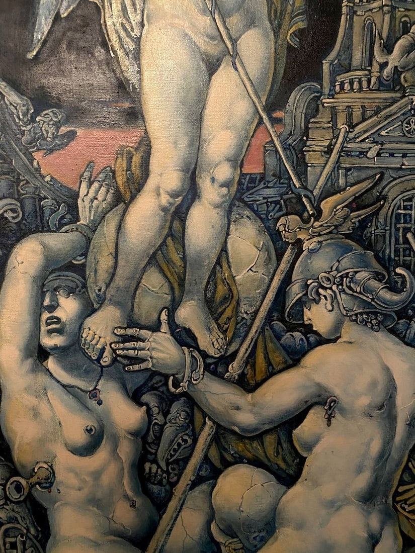 Oil painting Destruction Litvinov Oleg Arkad'yevich - 5