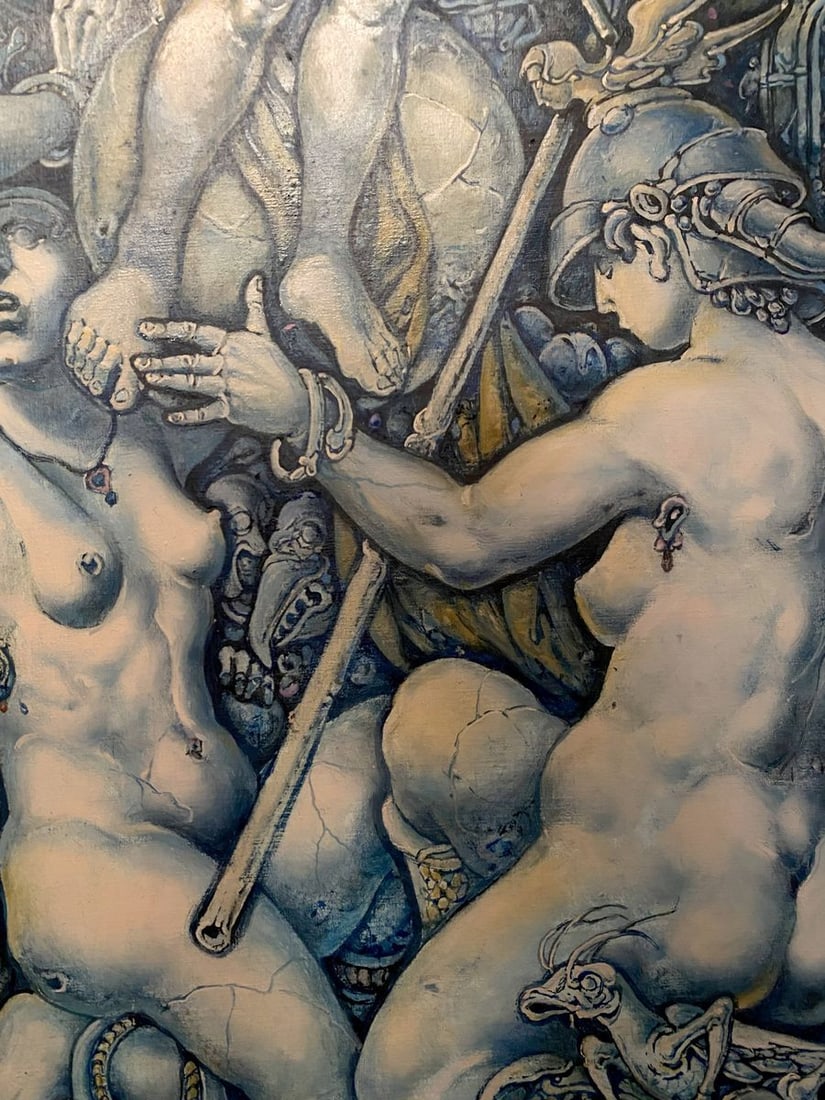 Oil painting Destruction Litvinov Oleg Arkad'yevich - 7