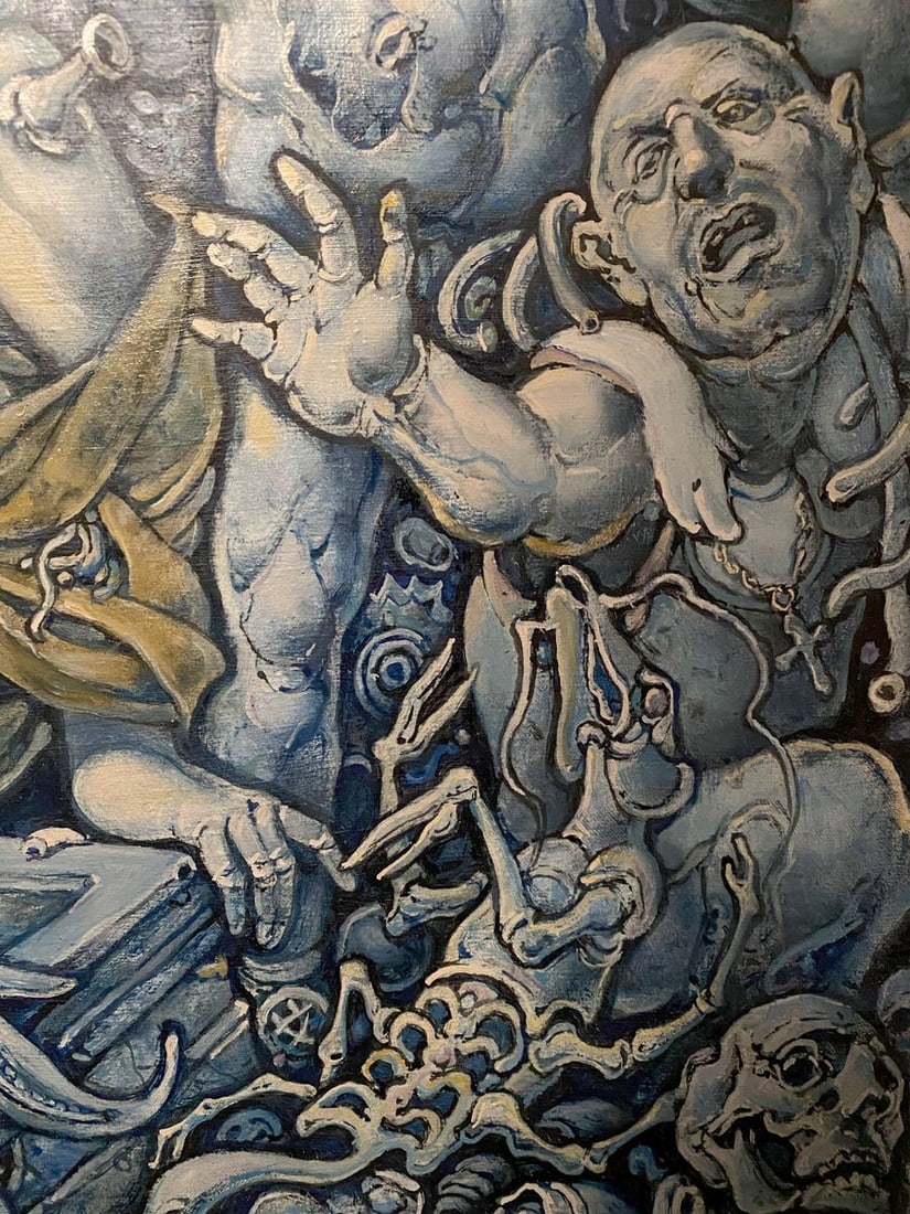 Oil painting Destruction Litvinov Oleg Arkad'yevich - 9