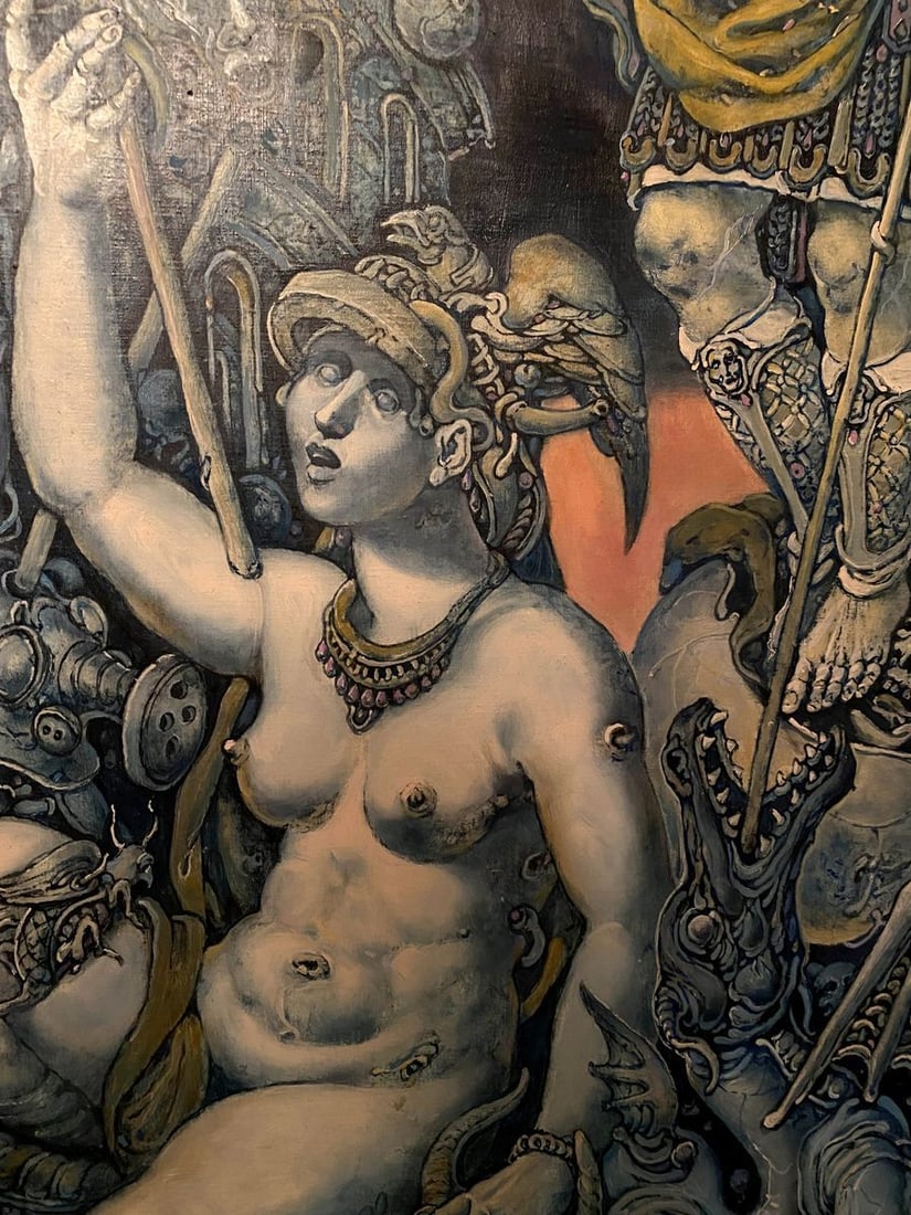 Oil painting Destruction Litvinov Oleg Arkad'yevich - 4