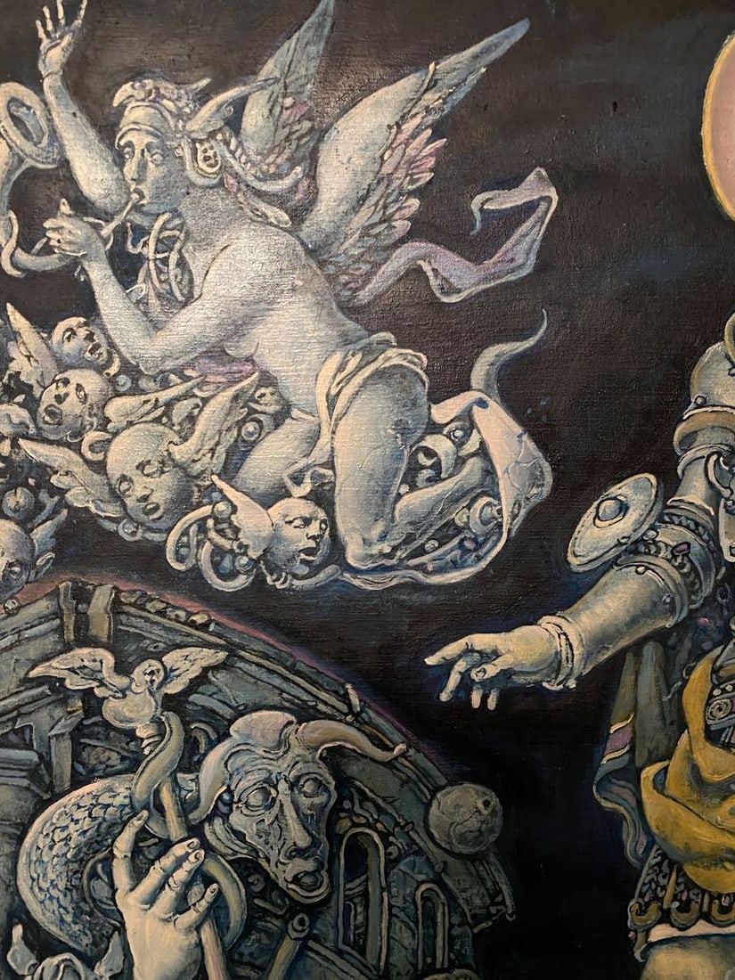 Oil painting Destruction Litvinov Oleg Arkad'yevich - 8