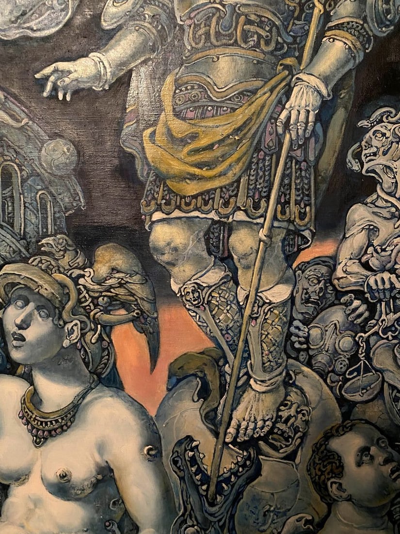 Oil painting Destruction Litvinov Oleg Arkad'yevich - 9