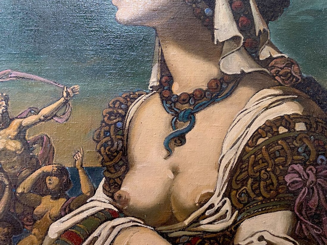 Oil painting Summer Litvinov Oleg Arkad'yevich - 8