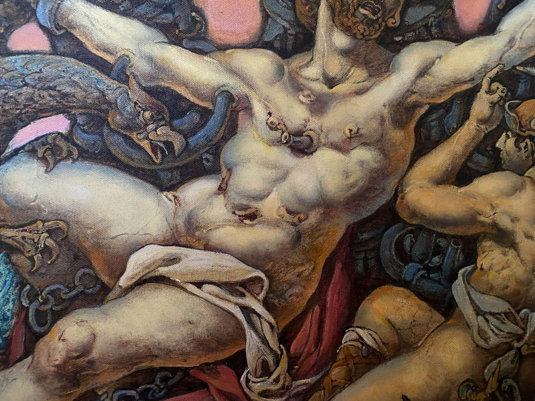 Oil painting Prometheus Litvinov Oleg Arkad'yevich - 9