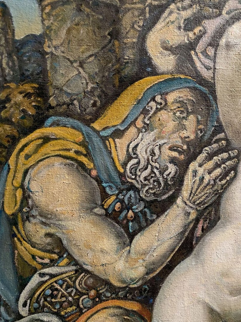 Oil painting Susanna and the Elders Litvinov Oleg Arkad'yevich - 12