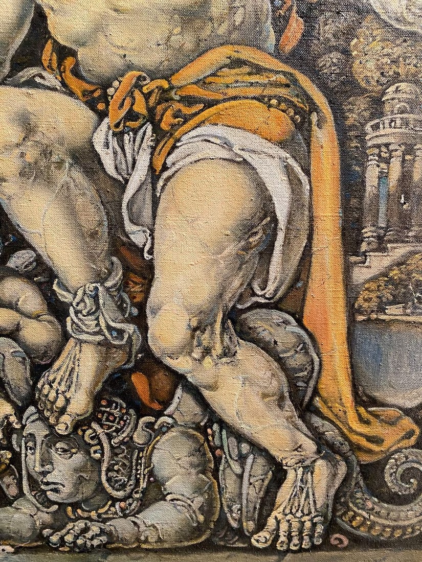 Oil painting Susanna and the Elders Litvinov Oleg Arkad'yevich - 4